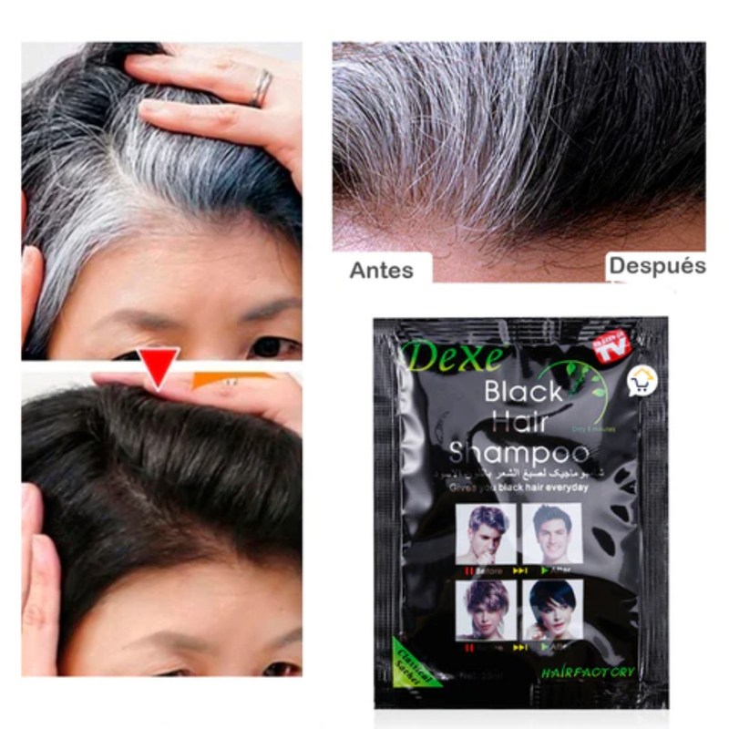 NUEVO SHAMPOO NEGRO DEXE