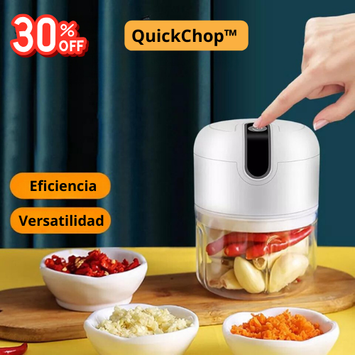 QuickChop™  Procesador de alimentos eléctrico